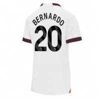 Camiseta Manchester City Bernardo Silva #20 Segunda Equipación Replica 2023-24 para mujer mangas cortas